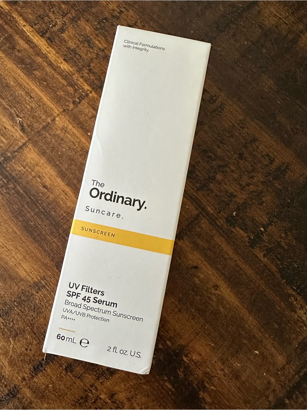 The Ordinary Suncare SPF 45 Serum - White & Yellow Accents